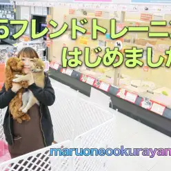 【新サービス】125フレンドトレーニングでわんこの犬馴れをサポート！：大倉山店SUPPORT INFORMATION