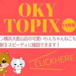 【 OKURAYAMA トピックス11月版】マルワン大倉山店の11月の情報配信を確認!
