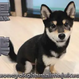 【 柴犬 】もうすぐ生後5ヶ月！目ヂカラ最強の甘えん坊な黒柴ちゃま最新情報！