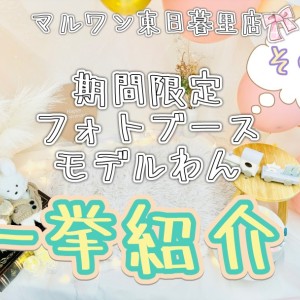 【 期間限定フォトブース 】撮影してくれたわんこを一挙公開!その2