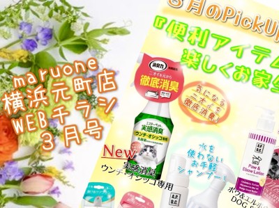 【商品レビュー】横浜元町店WEBチラシ3月号！