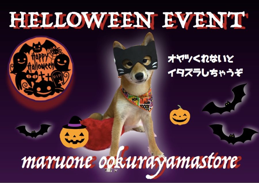 【ハロウィンイベント告知】オヤツをくれなきゃ、イタズラしちゃうぞ♥大倉山店で一緒にハロウィンを楽しもう♪
