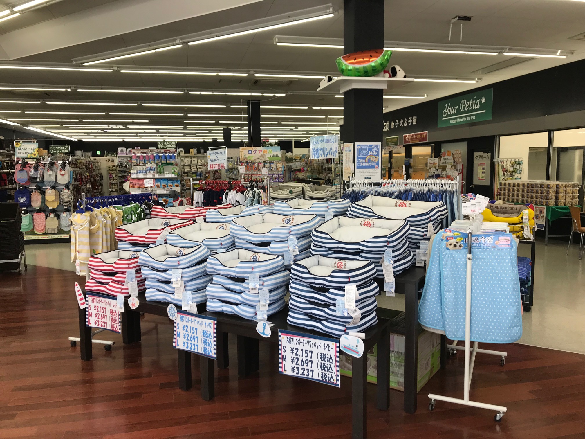 暑い時期に最適な用品もしっかり揃えています! - ペットショップ マルワン鎌ヶ谷 千葉県鎌ヶ谷市北初富