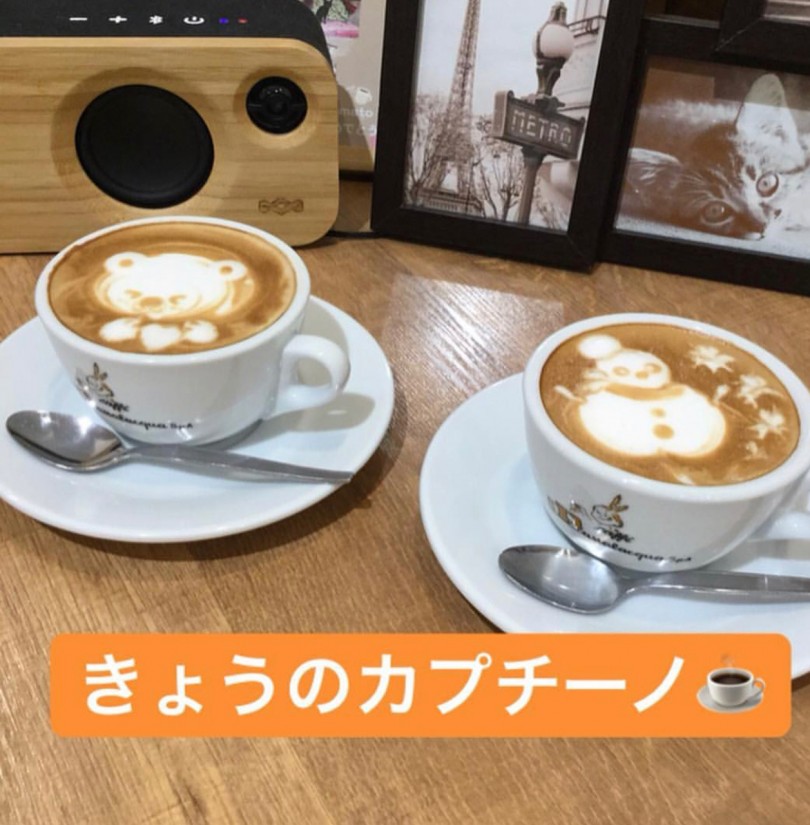 新メニュー きょうのカプチーノ | ドッグカフェ amato