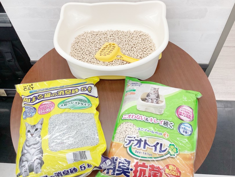 トイレ＆トイレ砂 | お迎えに向けて準備するべきアイテム決定版！～にゃんこ編～ - 東日暮里店